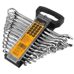 Tolsen Combination Spanner R/O/E 12pc 6-22mm (Industrial)