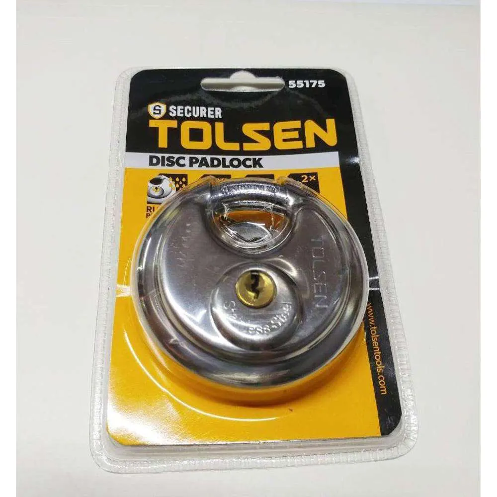 Tolsen Disk Padlock 70mm