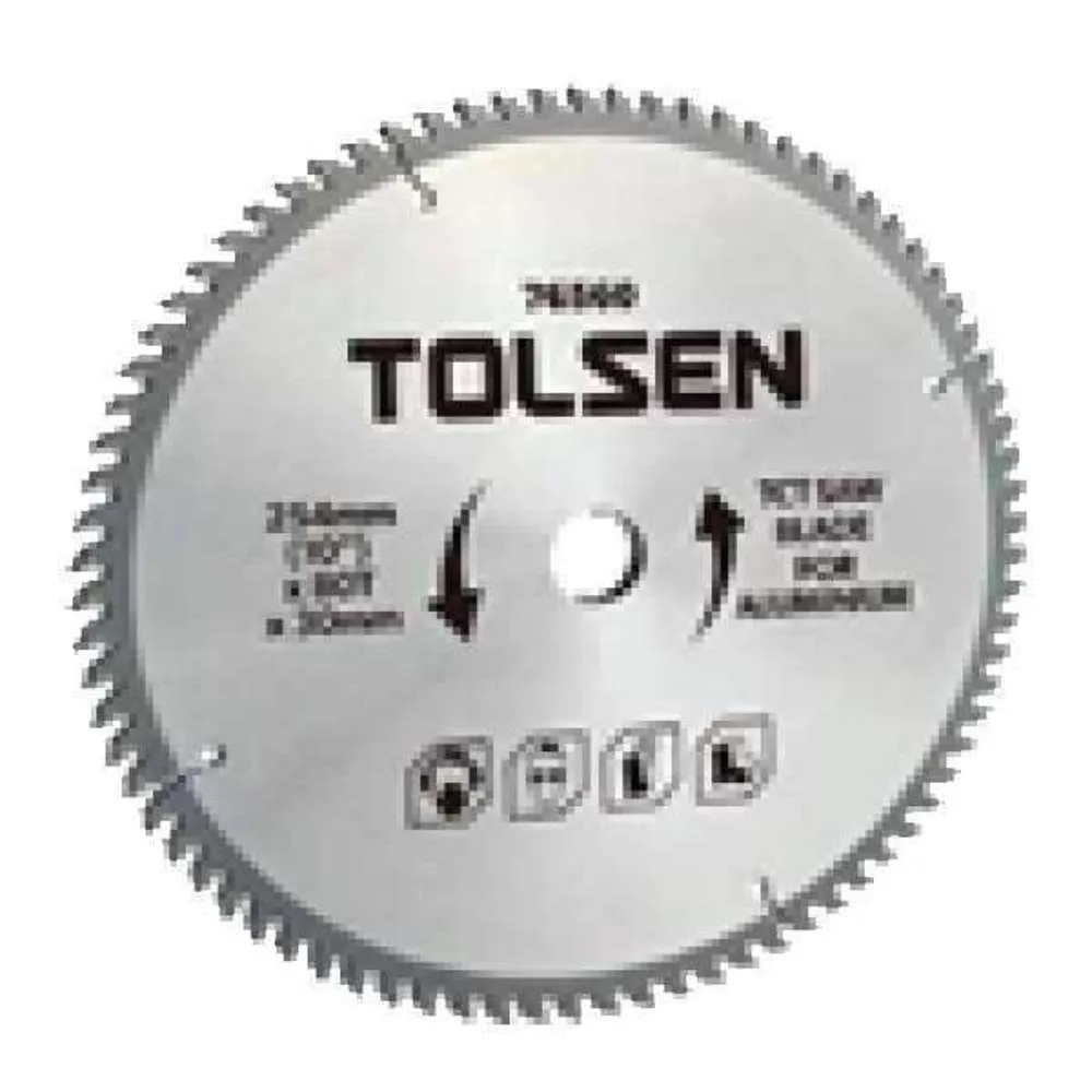 Tolsen Saw Blade Alu Cutting TCT 305mm x 100T Bore 16/20/25.4