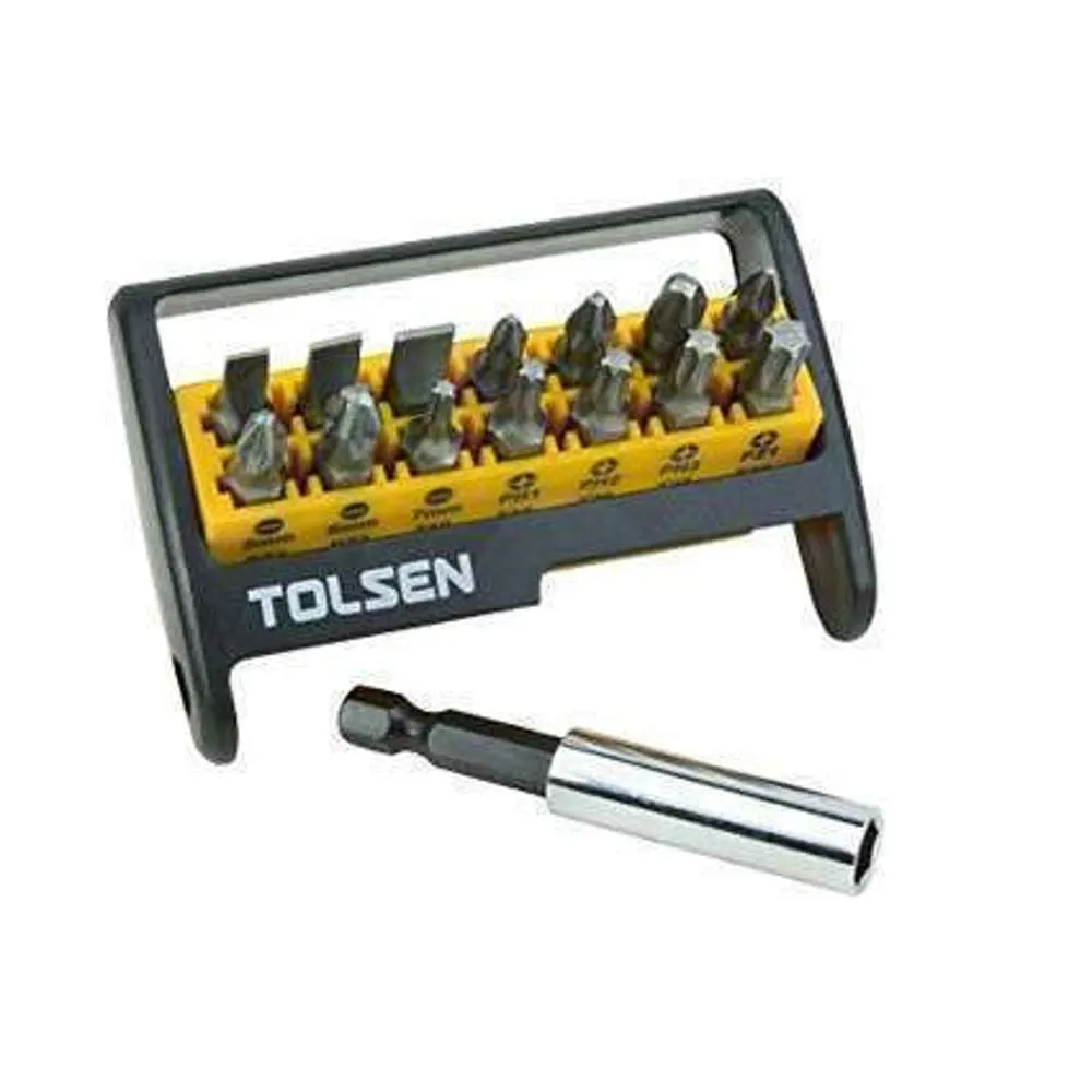 Tolsen Screwdriver Bits Set 15pc