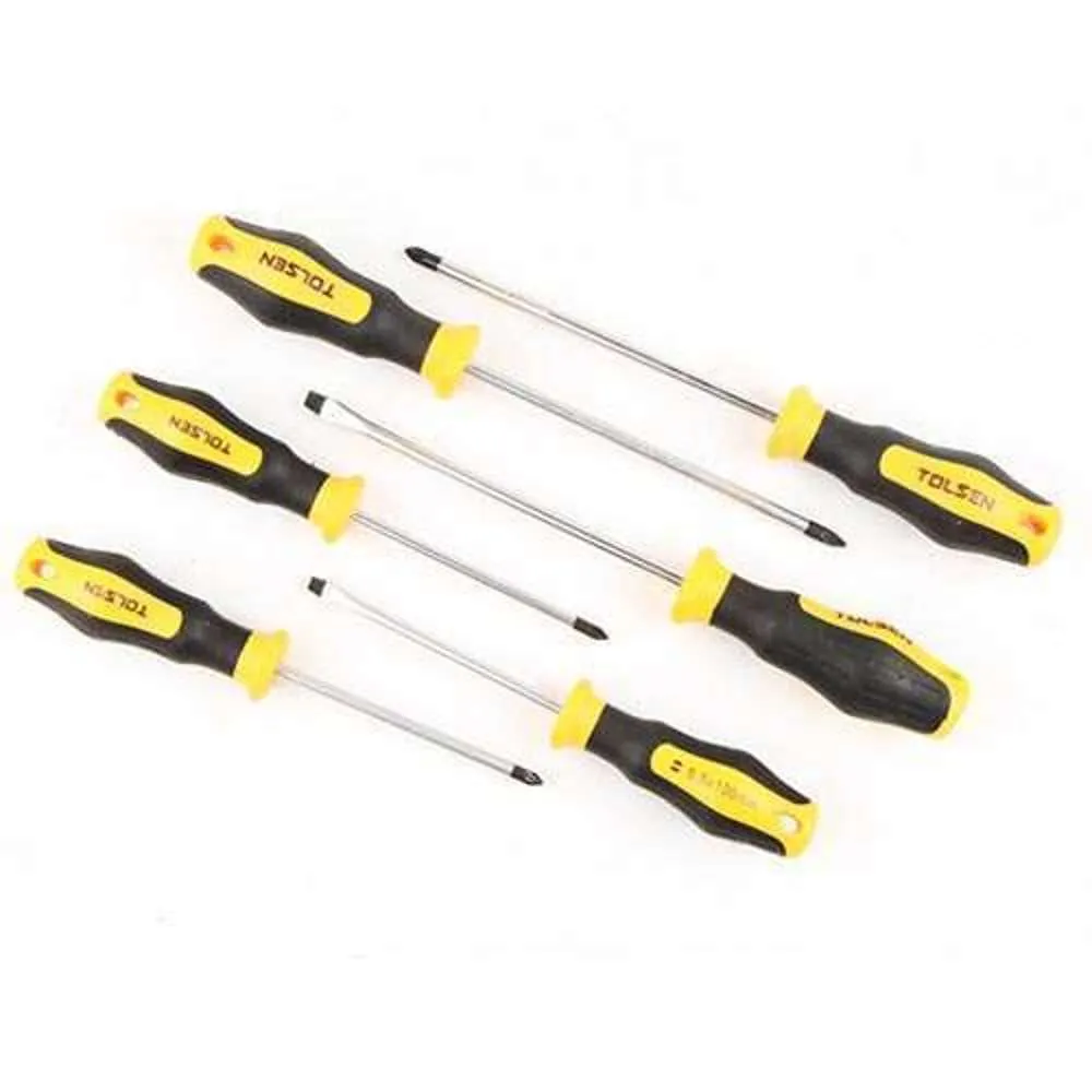 Tolsen Screwdriver Set 6pc #HTM-TS20014