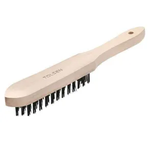 Tolsen Steel Wire Brush Black 4 Row
