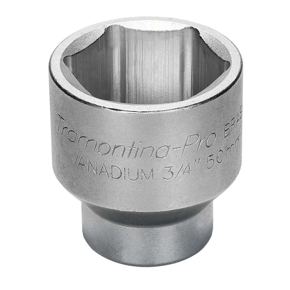 Tramontina Pro Socket Hex 3/4" DR x 19mm x 6PT