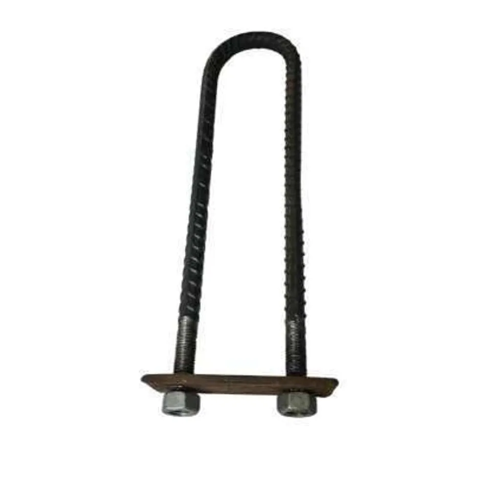 U Bolt 16 x 1/2" w/ 4" Plate & Nut