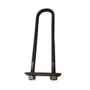 U Bolt 20 x 1/2" w/ 4" Plate & Nut