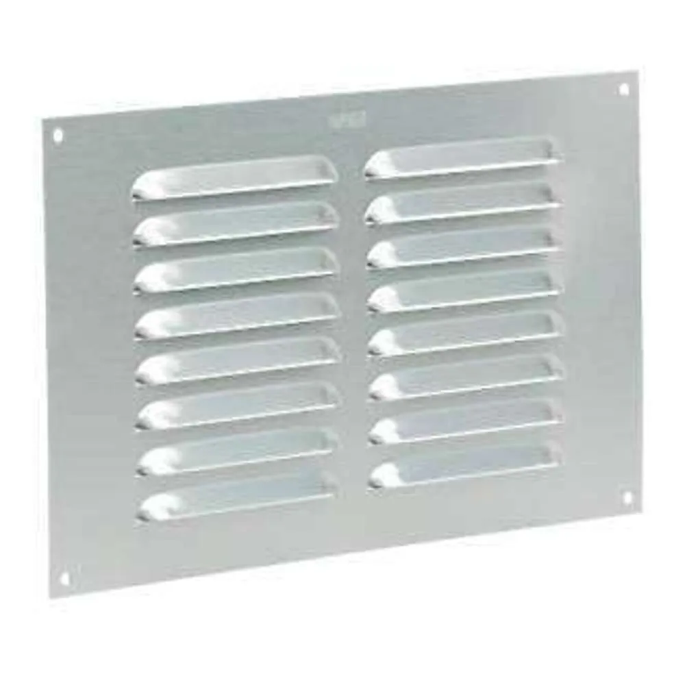 UA Alu Vent Anodised Silver Size 300 x 300mm
