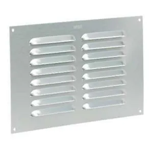 UA Alu Vent Anodised Silver Size 300 x 300mm
