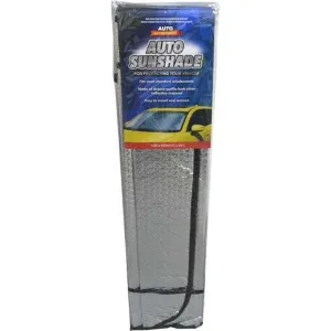 UBL Car Windscreen Sunshade Silver 130 x 60cm
