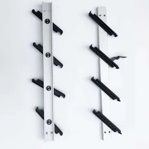 Wind Louvre Frame 4 Blade Alu 6" S/C Glass