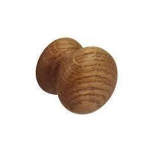 Wooden Knob 35mm Polished