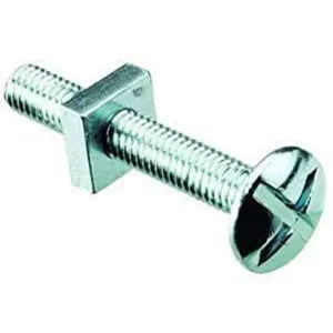 Zenith Bolt & Nut Mush ZP 3/16" x 30mm (50pk)