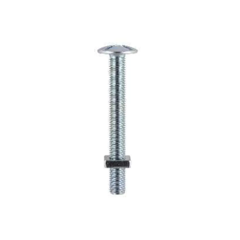 Zenith Bolt & Nut Mush ZP 3/16" x 50mm (50pk)