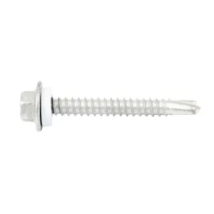 Zenith Metal Screw Type 17 Hex w/ Seal 12G x 45mm (50pk)