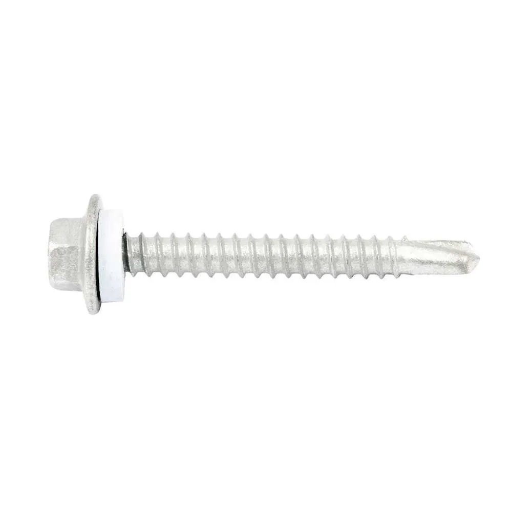 Zenith Metal Screw Type 17 Hex w/ Seal 12G x 45mm (50pk)